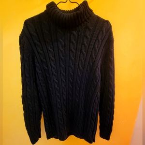 Men's XXL Lands end turtle neck sweater